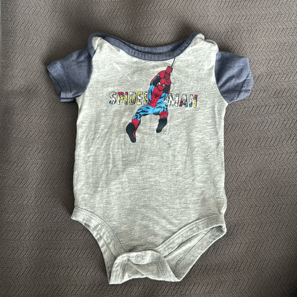 Baby Boys Marvel Spider-Man Onesie 6-9 months